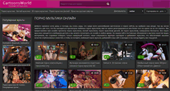 Desktop Screenshot of cartoonsworld.net